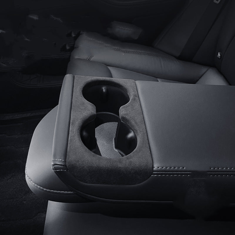 Rear-Armrest Installation - TESVX Rear Cup Holder Cover Trim
