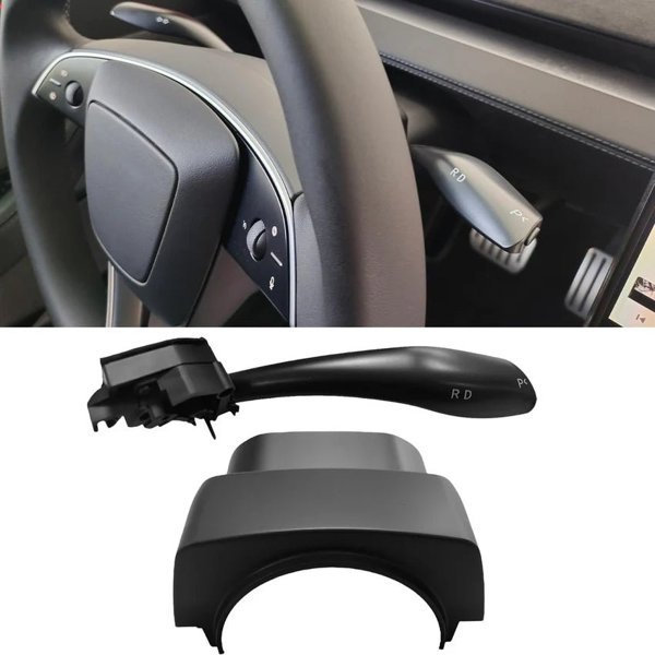 ABS Gear Selector & Turn Signal Stalk Kit with Plug-and-Play Install for Tesla Model 3 Highland / Y Juniper / S / X