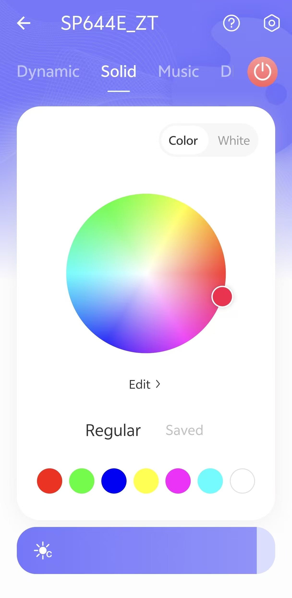 App And Remote Settings - TESVX RGB DRL Headlight