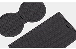 Removable silicone mats - TESVX Center Console Storage Box