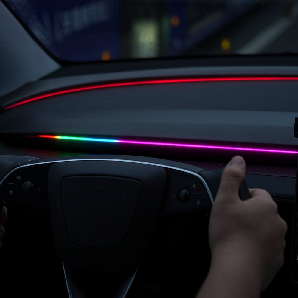 Reactive Color Effects - TESVX Dashboard RGB Light Strip