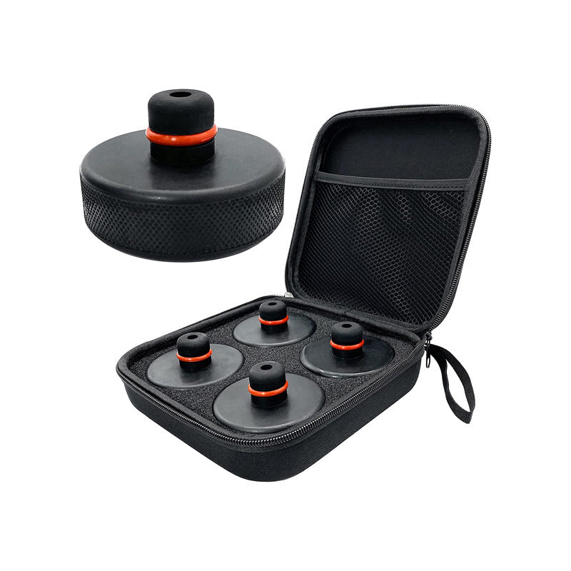 Four Pads and Storage Case - TESVX Jack Pad Adapter Set