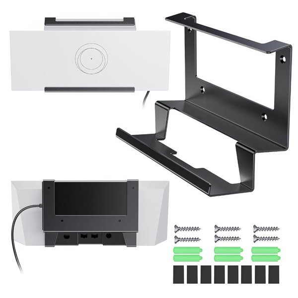 2-in-1 Metal Wall Mount for Starlink Gen 3 Router & Power Ethernet Adapter