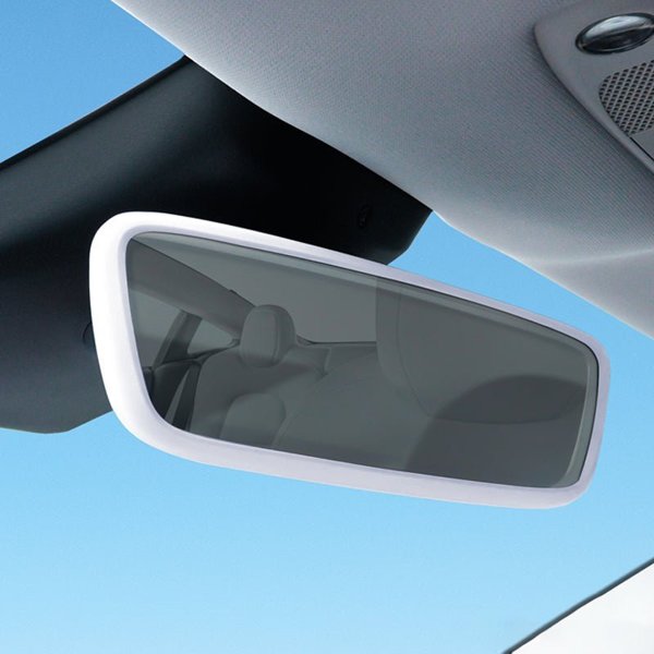 Silicone Rearview Mirror Protector with 4 Color Options for Tesla Model 3 / Model Y