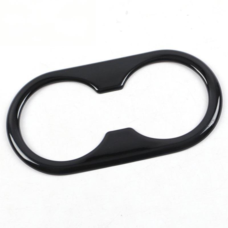Plain Black Finish - TESVX Rear Cup Holder Trim