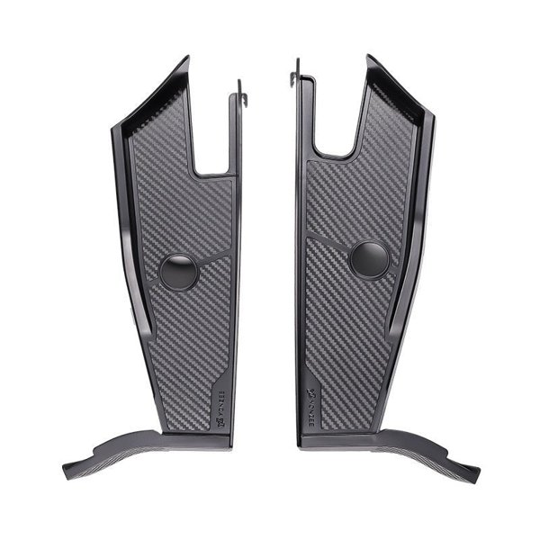 ABS Frunk Water Diversion Cover with Carbon Fiber Texture for Tesla Model Y Juniper / Model YL (LHD)