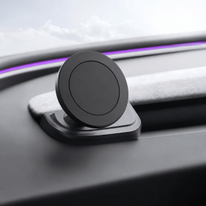 Magnetic Dashboard Phone Mount with Non-Slip TPR Base for Tesla Model 3 Highland / Model Y Juniper / YL