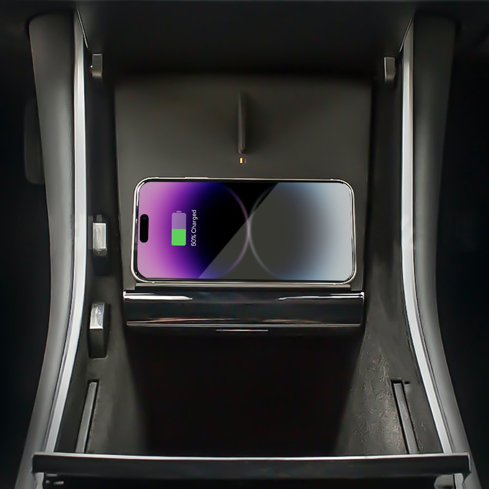 Horizontal Placement Example - TESVX Wireless Charger
