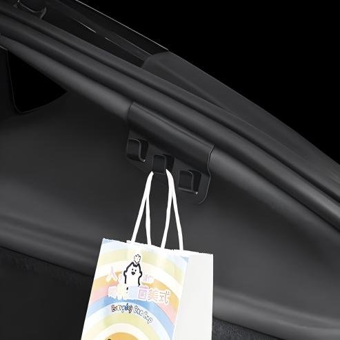 Matte Black ABS Rear Trunk Hidden Hook for Tesla Model Y Juniper