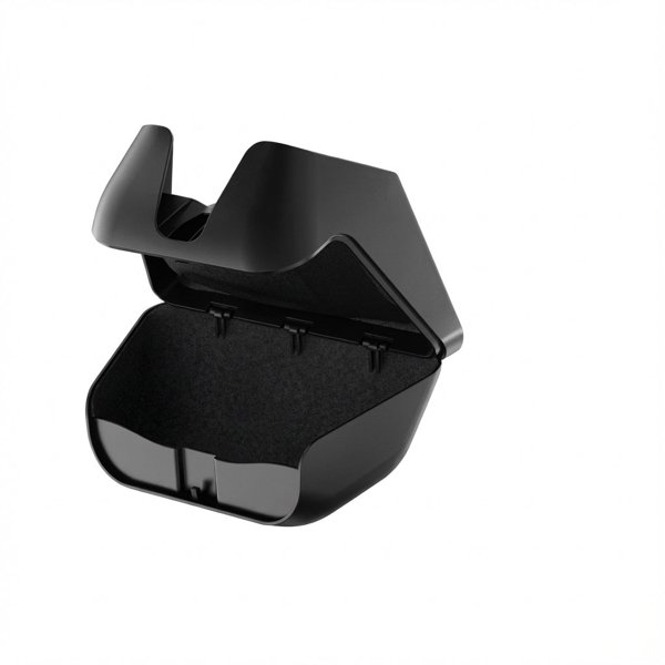 Flocked ABS Hidden Sunglass Storage Box with Push-to-Open Design for Tesla Model Y Juniper