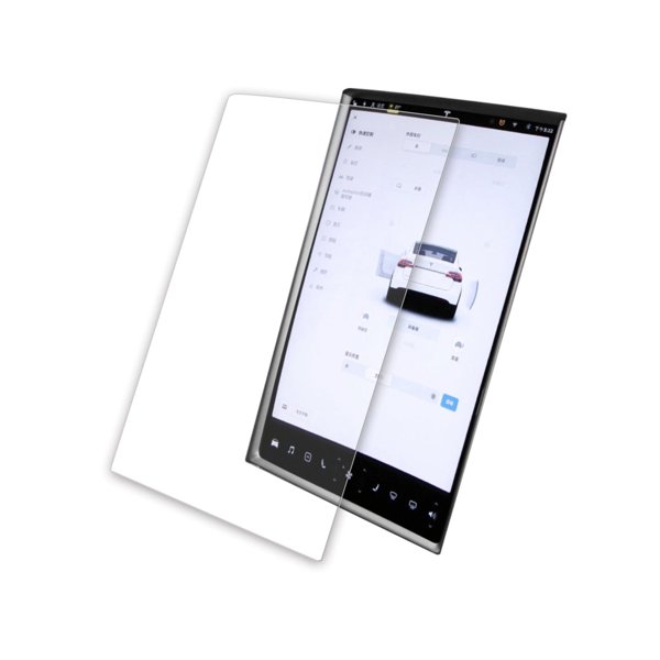 2-Pack Tempered Glass Navigation Screen Protectors with HD & Matte Options for Tesla Model S / Model X