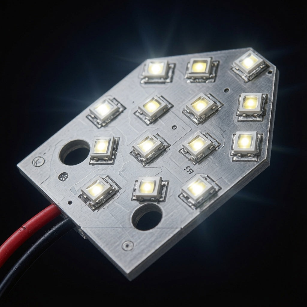 14-LED Warning Indicator - TESVX Blind Spot Detection Mirror