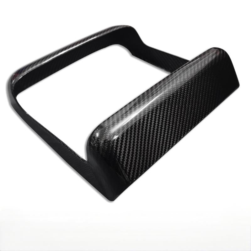 Carbon Fiber Surround - TESVX Rear Screen Air Outlet Overlay