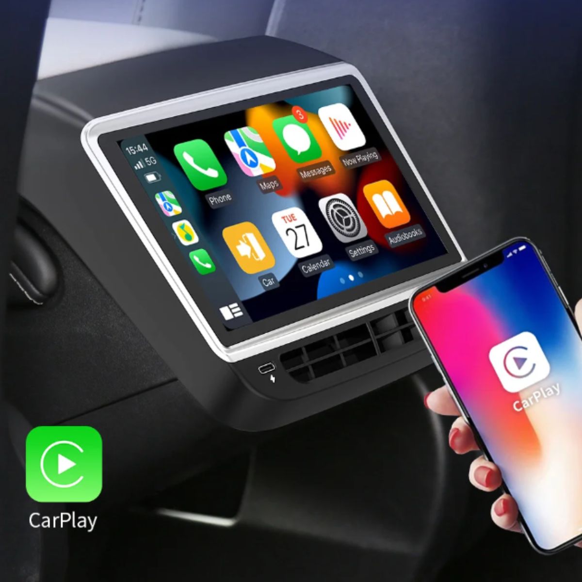 Entertainment for Every Trip - TESVX Rear Entertainment & Climate Control Screen