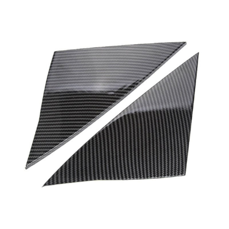 Glossy Carbon-Pattern Surface - TESVX Triangle Window Trim