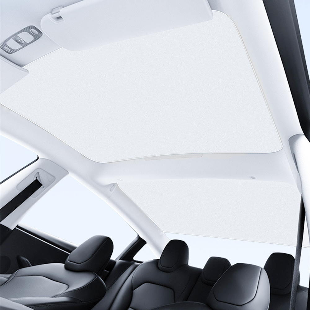 Beige or Black - TESVX Glass Roof Sunshade