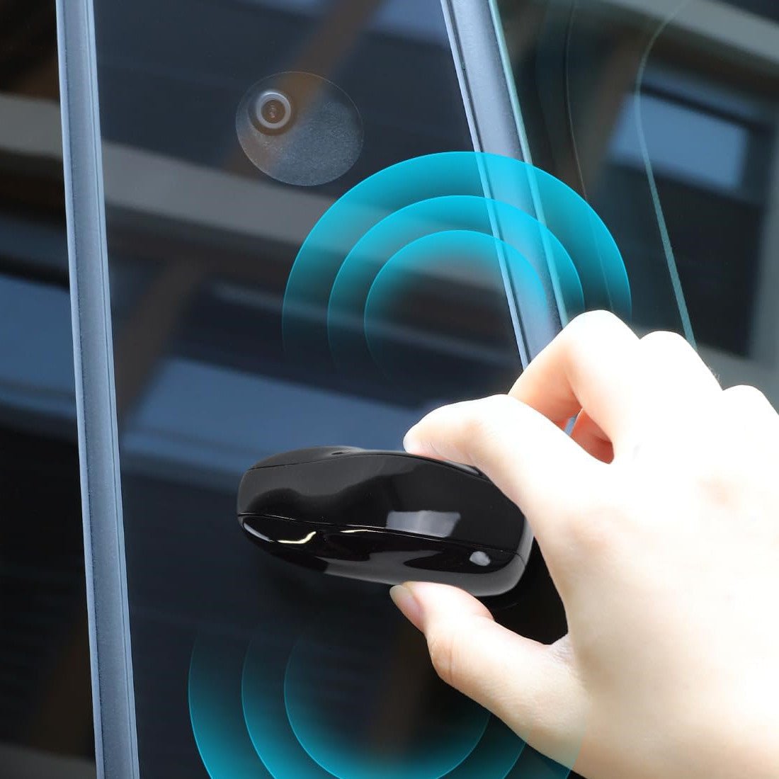 Present at the Card Reader - TESVX Key Fob Shaped Key Card
