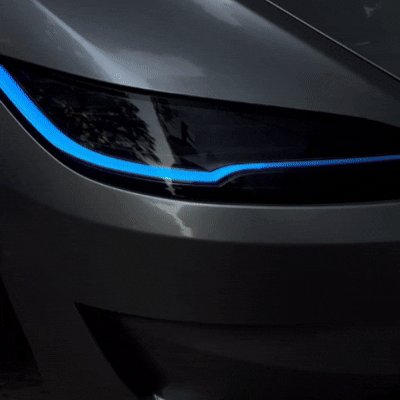 RGB LED DRL Module Kit with Ambient Light Sync or App Control for Tesla Model 3 Highland
