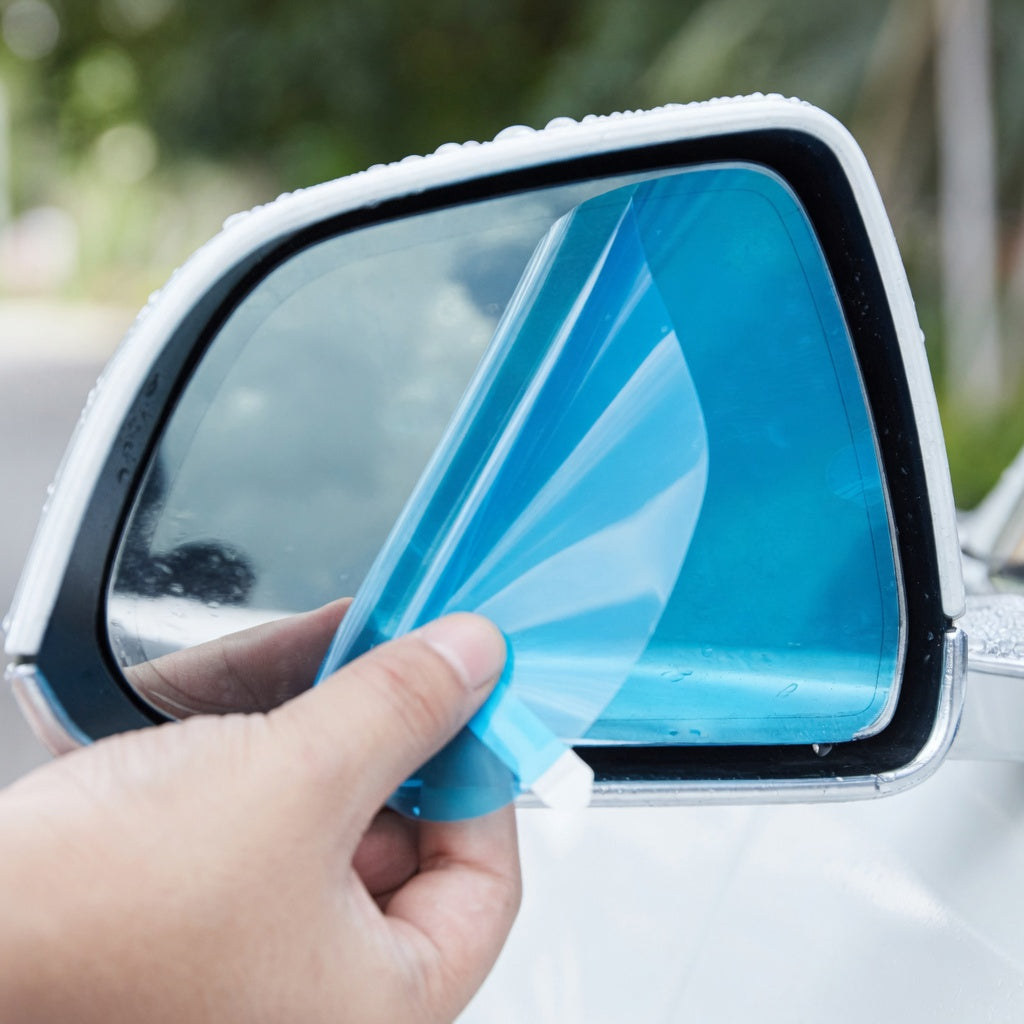 Numbered Liner Layers - TESVX Rear View Mirror Film