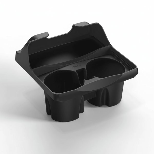 Anti-Spill Silicone Center Console Cup Holder Insert for Tesla Model 3 / Model Y
