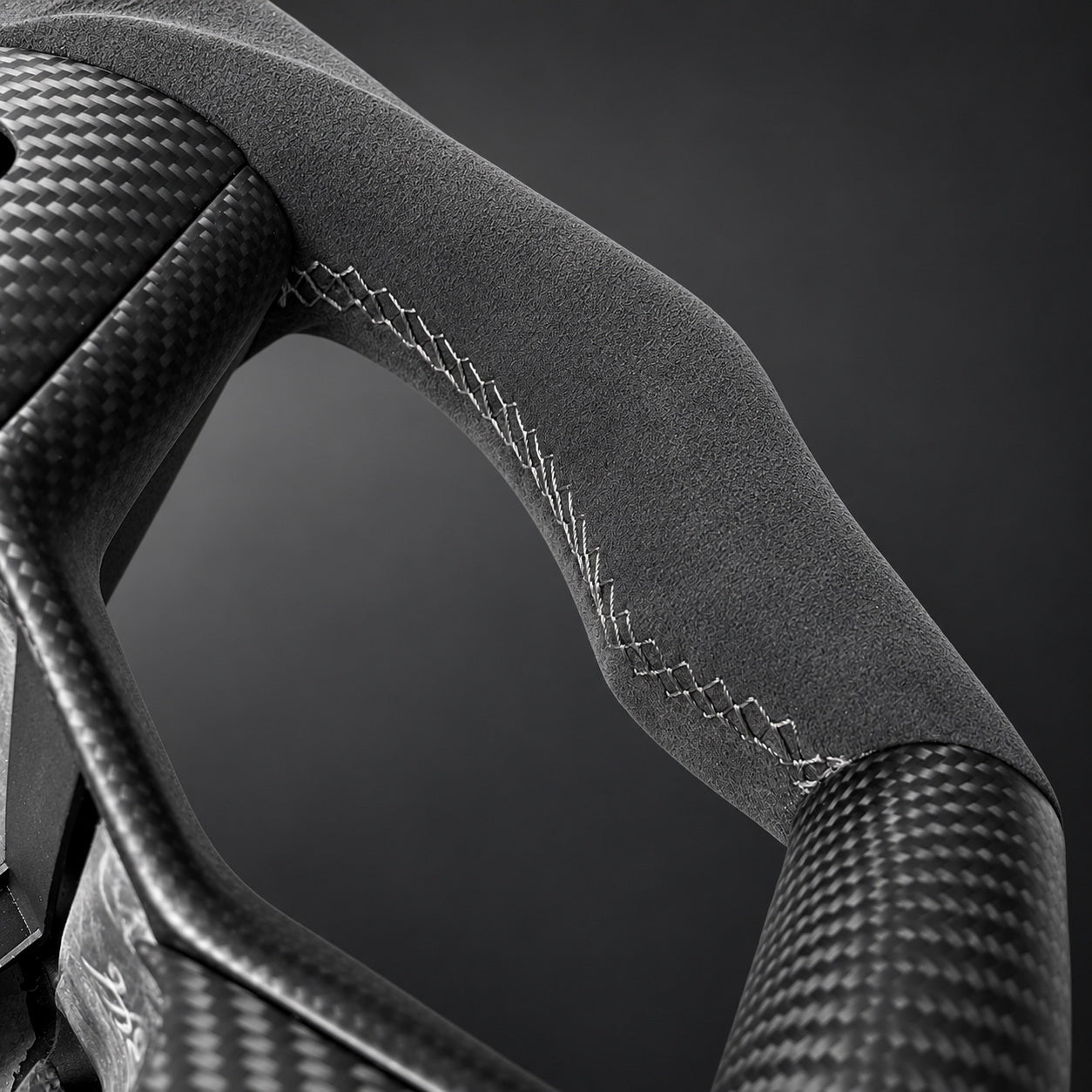 Grip Contours and Carbon Details - TESVX F1 Style Steering Wheel