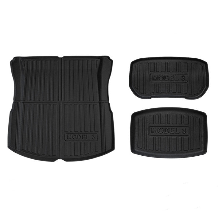 Three-Piece Set Layout - TESVX Trunk Mat Set