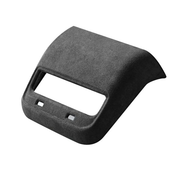 Suede Dashboard Air Vent Trim Frame in Black & Red for Tesla Model 3 / Model Y