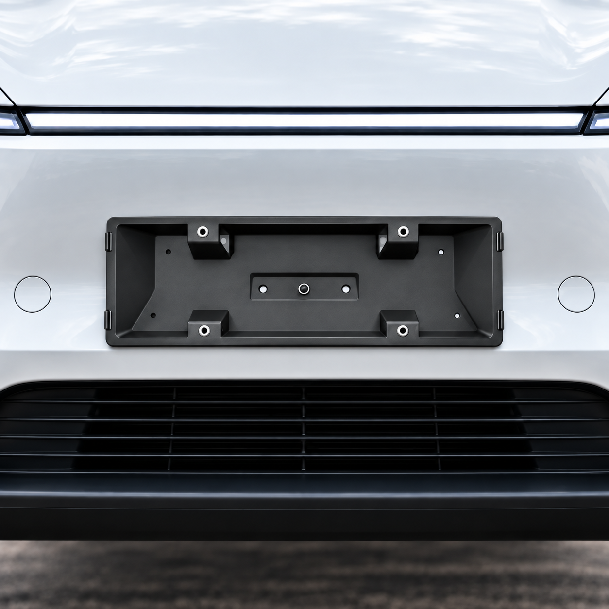 Juniper Front Position - TESVX License Plate Bracket