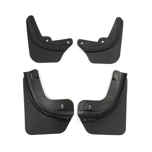 TPE Mud Flap Splash Guards with No-Drill Adhesive Install for Tesla Model 3 Highland / Model Y / YL