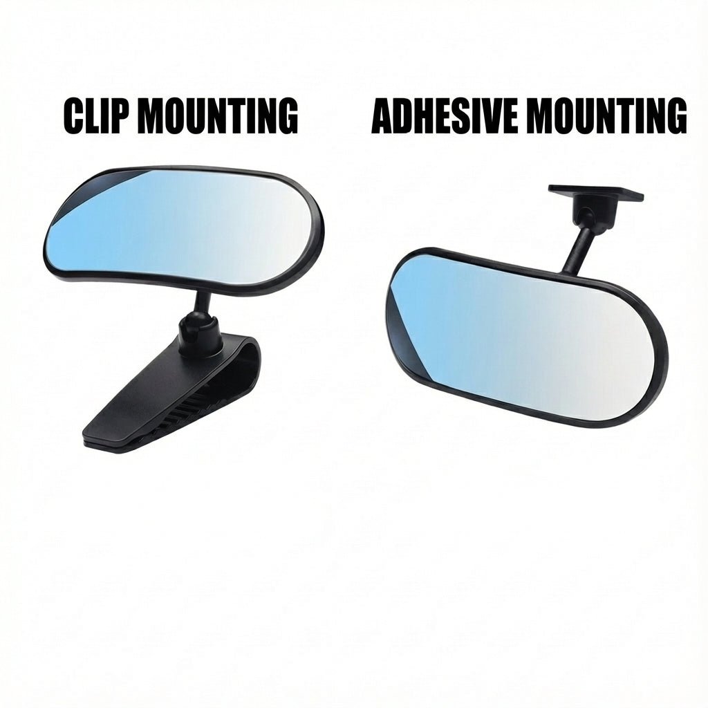 Two Ways to Mount - TESVX Baby Car Mirror