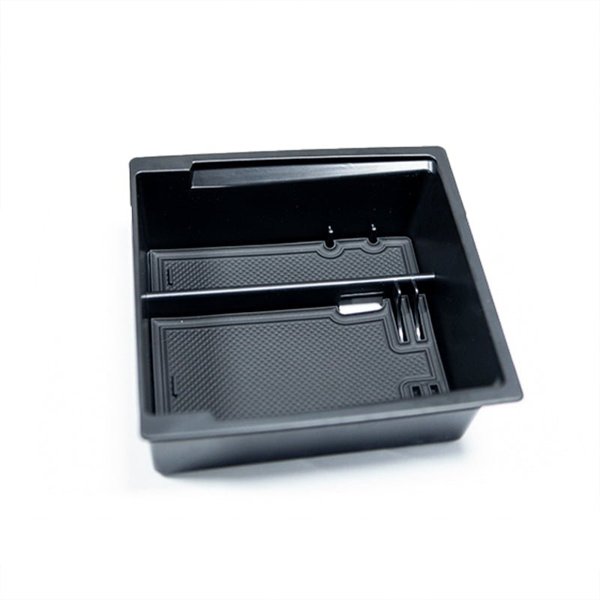 Center Armrest Storage Box with Flock & ABS Options for Tesla Model 3 Highland / Model Y Juniper / Model YL