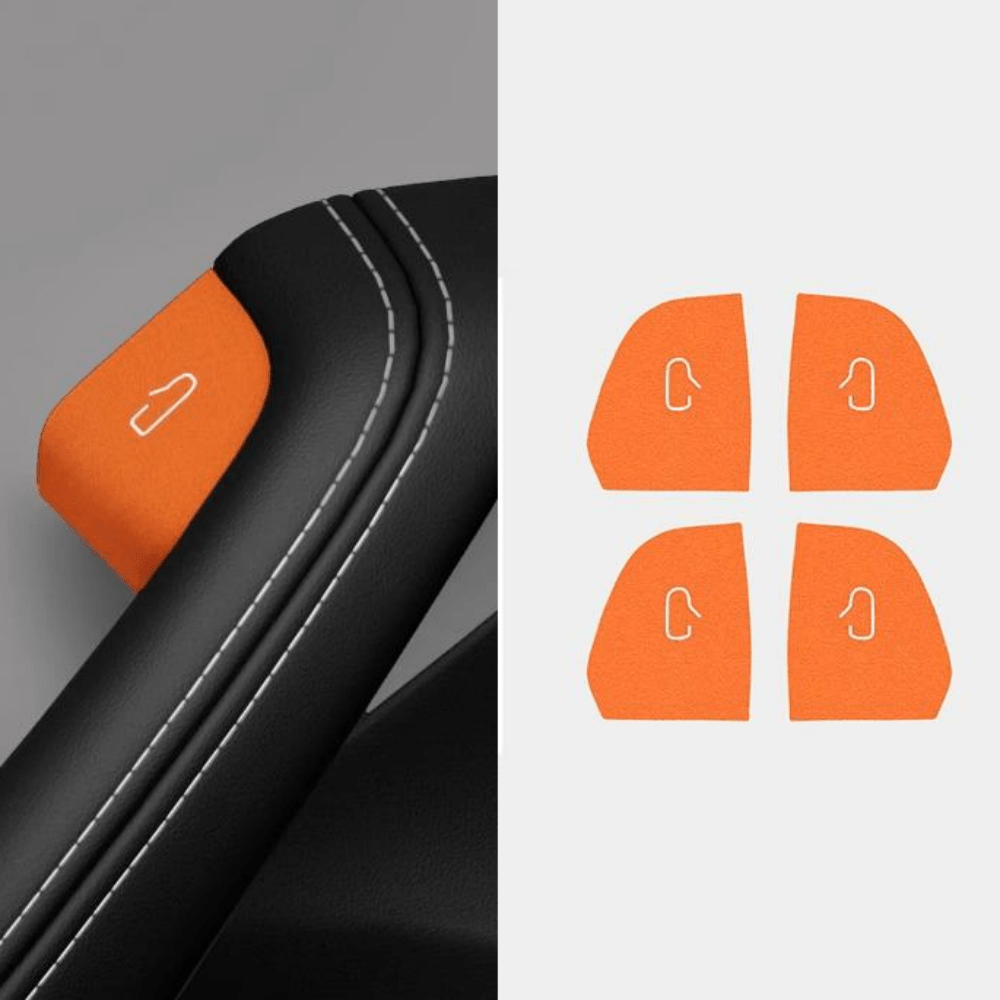 Orange Accent - TESVX Door Button Stickers