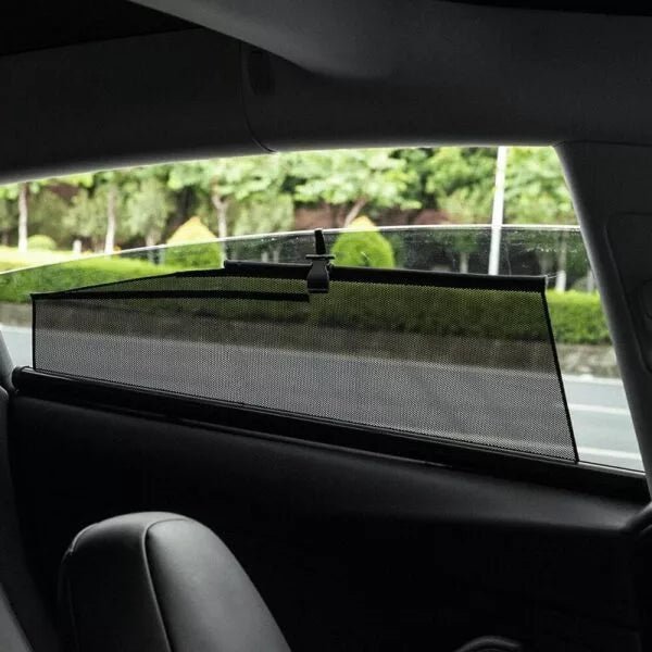 Voile Mesh Side Window Shades with Front, Rear or 4-Piece Options for Tesla Model 3