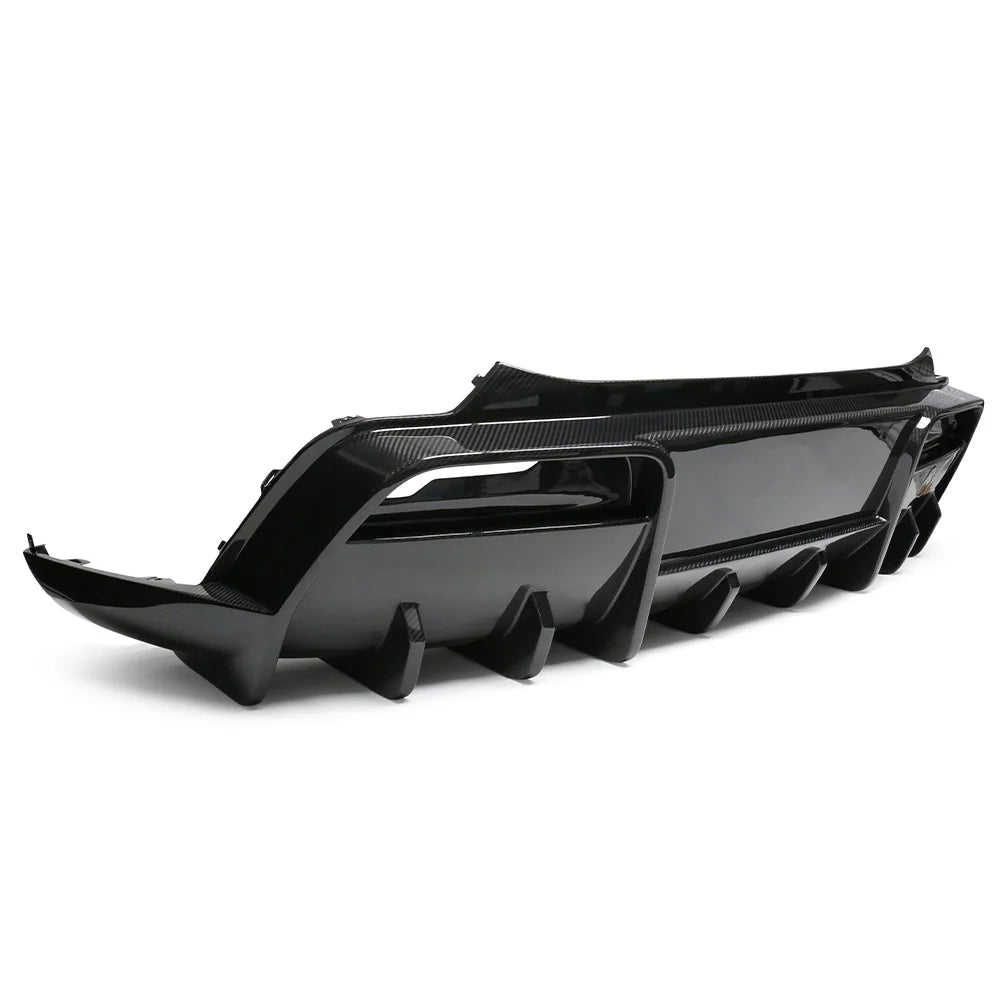 Undrilled Plate Mounting Area - TESVX Rear Diffuser