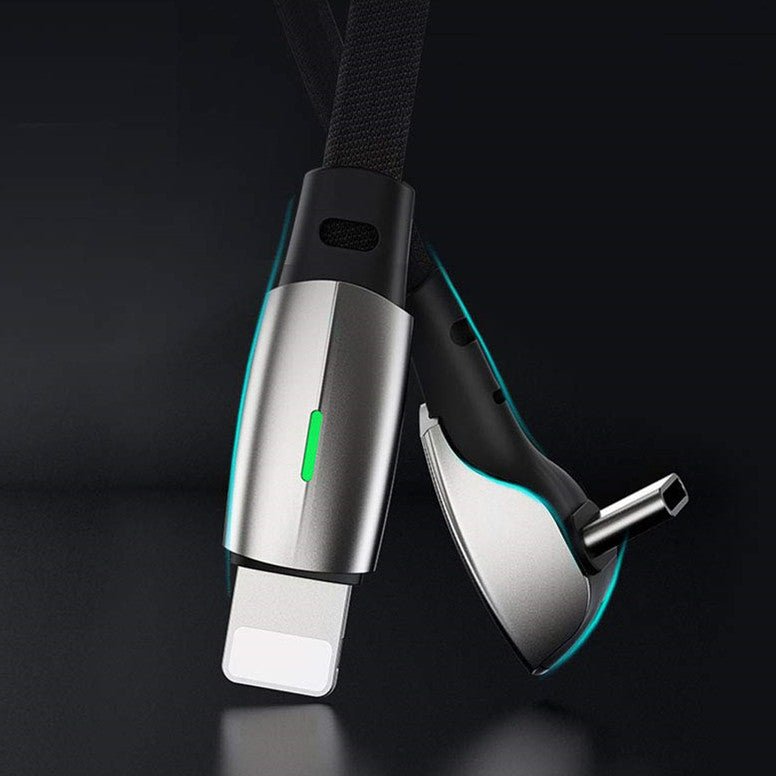 Braided Lead and Metal Ends - TESVX Charging Data Cable