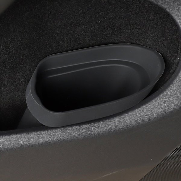 2-Piece Silicone Door Side Storage Box for Tesla Model 3 / Model Y