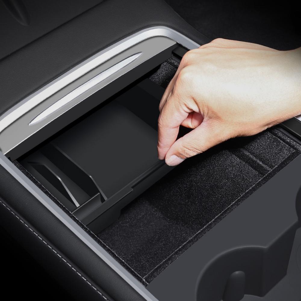 Front Console Access - TESVX Center Console Tray