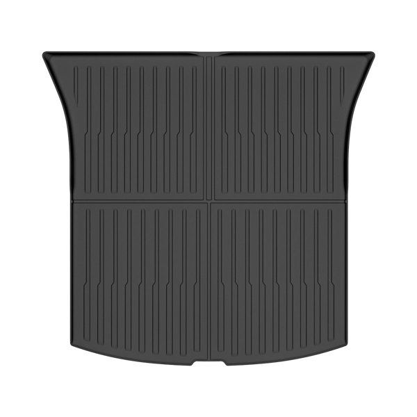 TPE Trunk Mat with Raised Edges & Honeycomb Anti-Slip Texture for Tesla Model Y Juniper