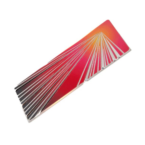 Rectangular Alloy Emblem - TESVX Emblem Badge