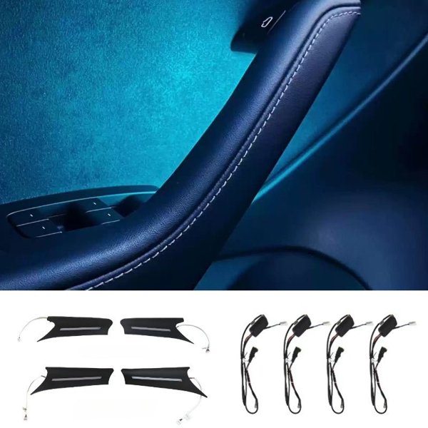 App-Controlled Door Handle Recess Ambient Lights for Tesla Model 3 Highland / Model Y Juniper