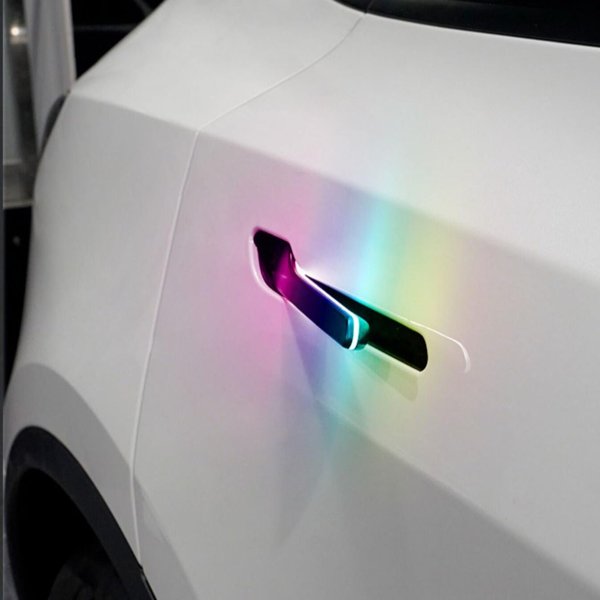 4-Piece Electric Auto-Present Door Handles with LED Lights for Tesla Model 3 / Model Y