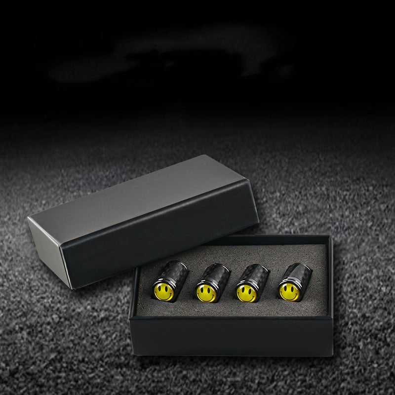 A Four-Cap Set - TESVX Valve Stem Caps
