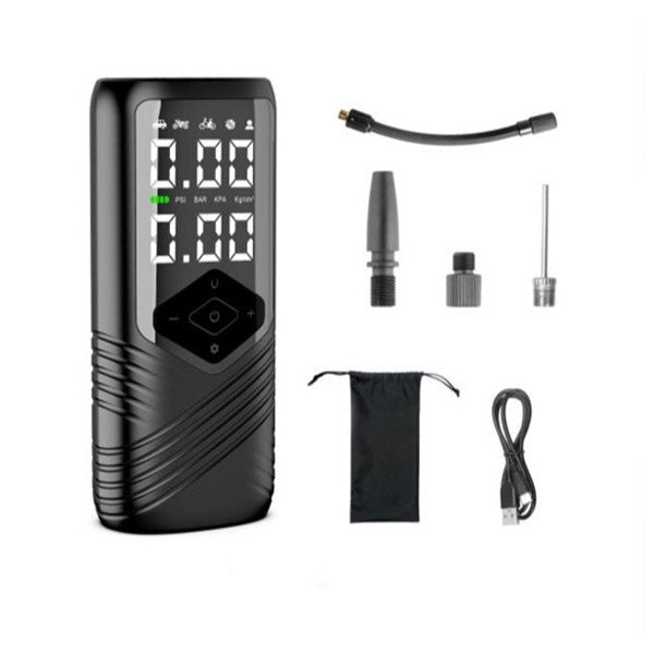 150 PSI Portable Tire Inflator with Digital Display & Auto Shutoff for Cars, Bikes & Motorcycles