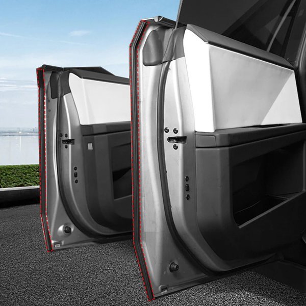Rubber Door Edge Sealing Strip Kit for Tesla Cybertruck