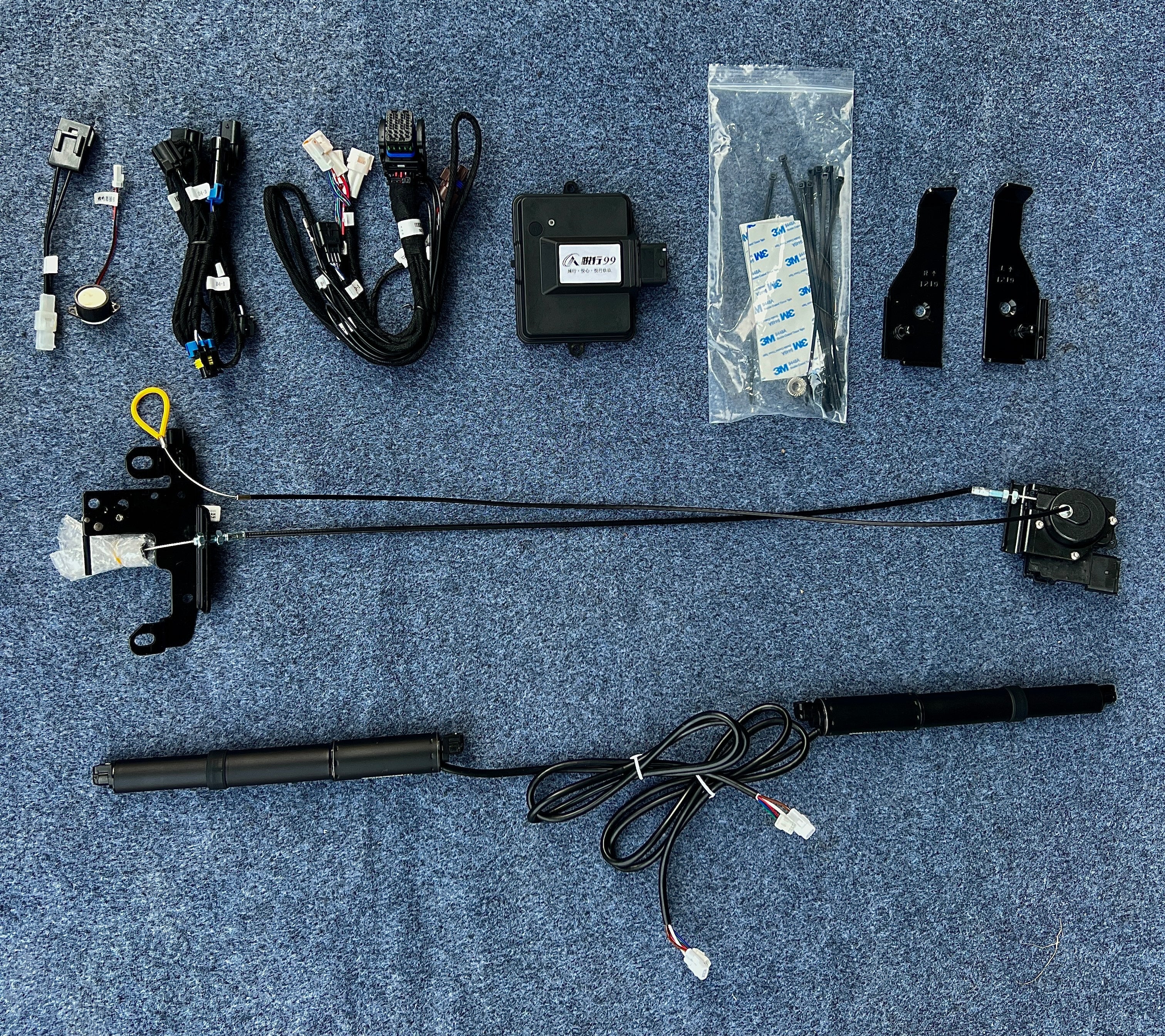 Controller and Hardware - TESVX Power Frunk Kit