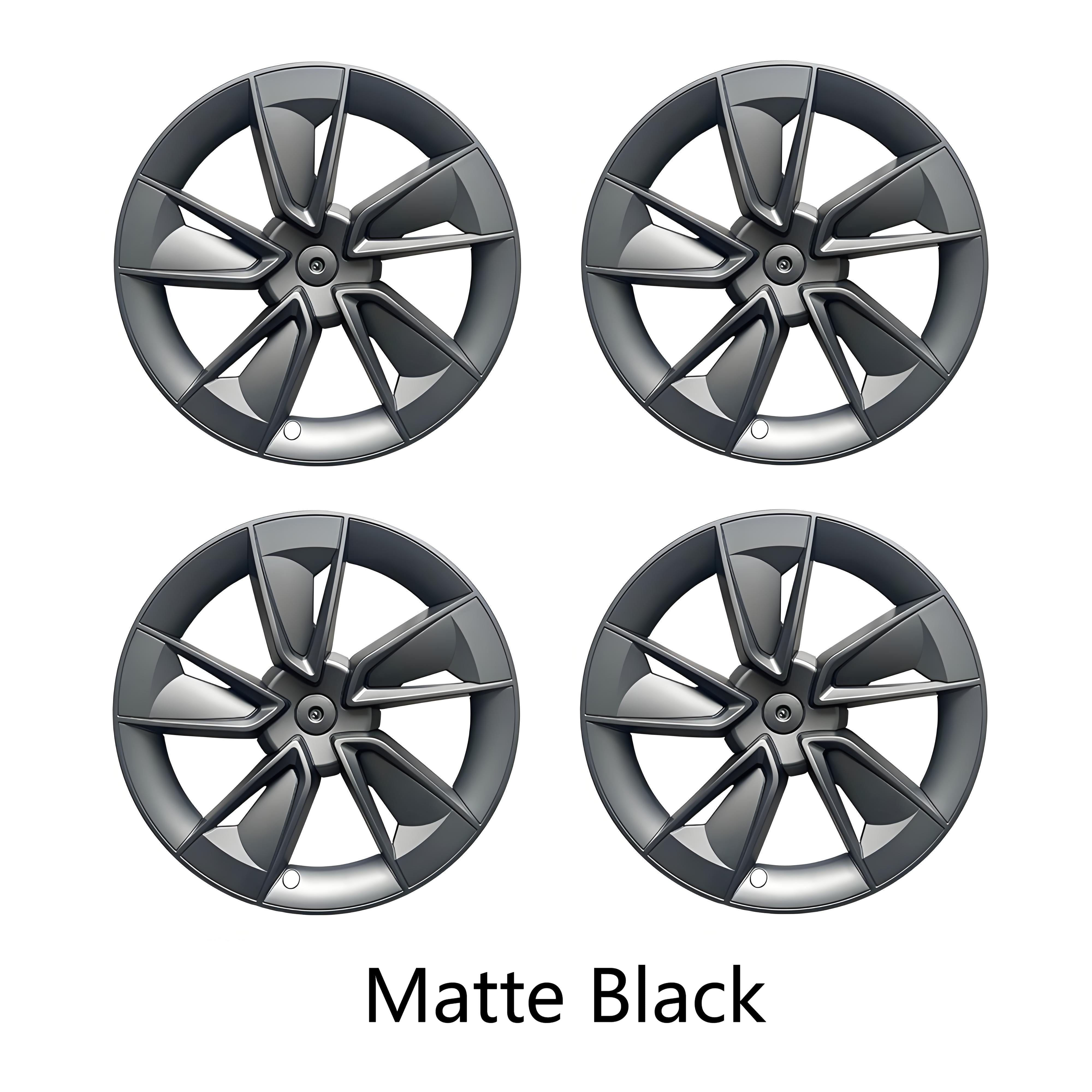 Matte Black Set Example - TESVX Wheel Covers