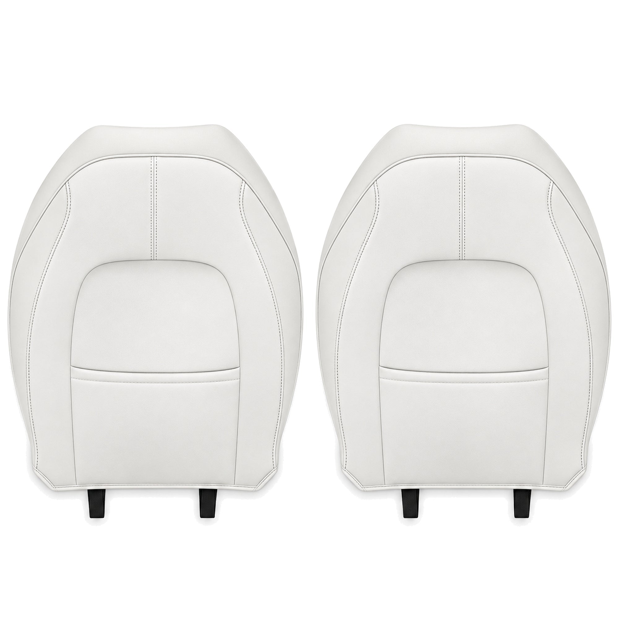 White Single-Pocket Pair