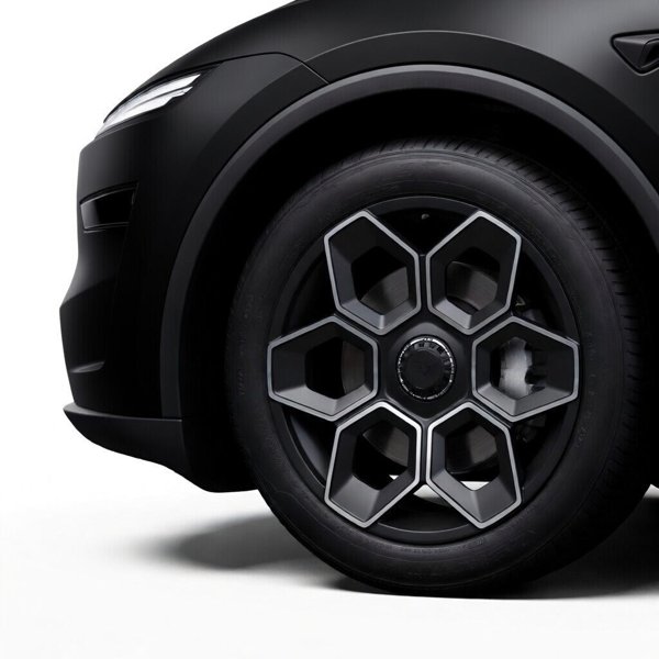 4-Piece 19-Inch Hexa Honeycomb ABS Wheel Covers with Full Rim Coverage for Tesla Model Y / Model Y Juniper