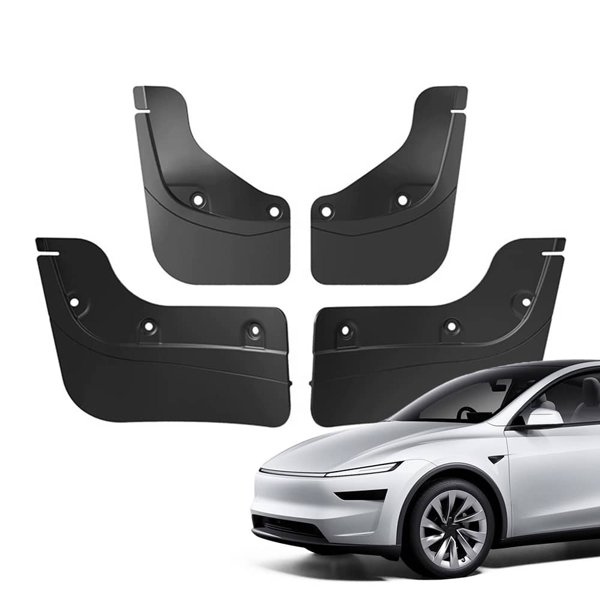 Hidden TPE Mud Flaps with Low-Profile Invisible Design for Tesla Model Y Juniper / Model YL