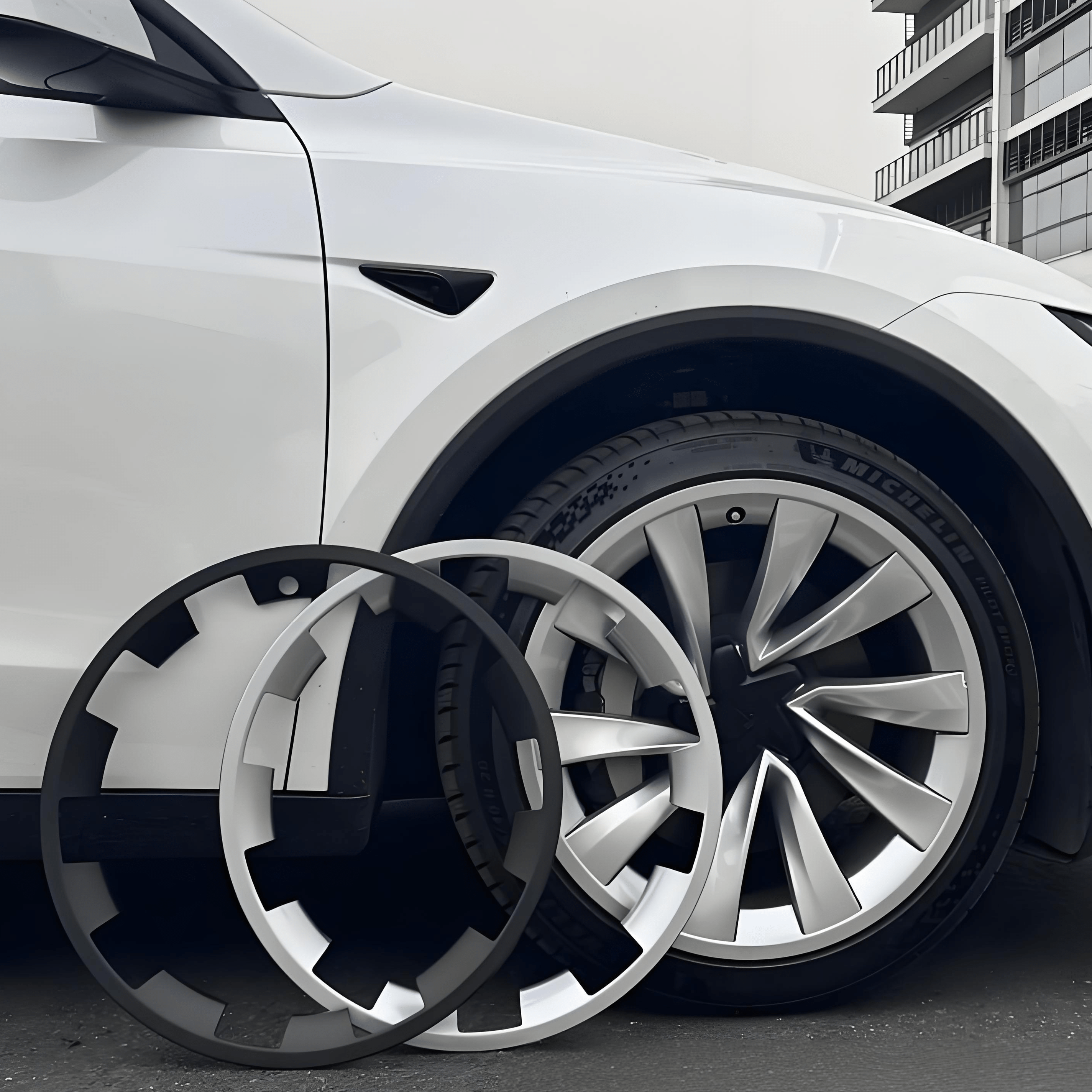 Cover the Rim Edge - TESVX Wheel Rim Protectors